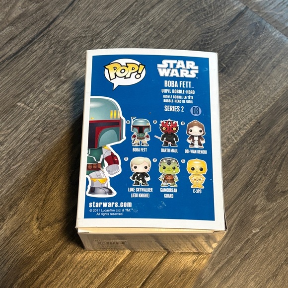 Funko Pop Boba Fett Figure in Green and Red - Picture 3 of 9